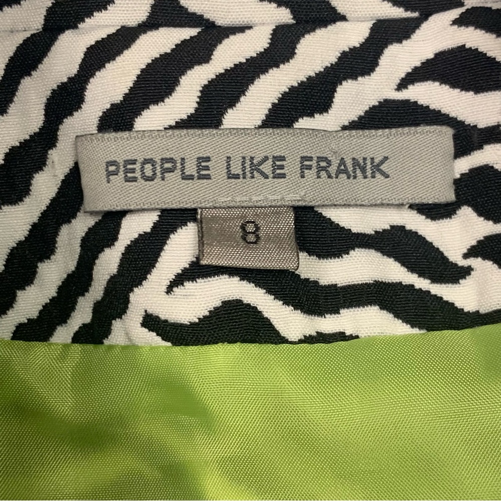 Stylish Black White Bold Abstract Pattern Jacket … - image 6